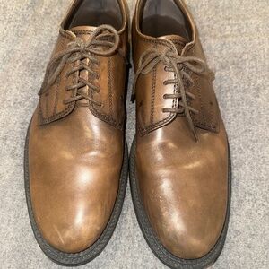 Tods Leather Lace Up Dress Shoe Men Size 8.5